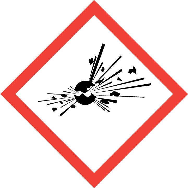 Explosive hazard symbol