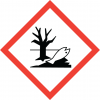 Environmental toxicity hazard symbol